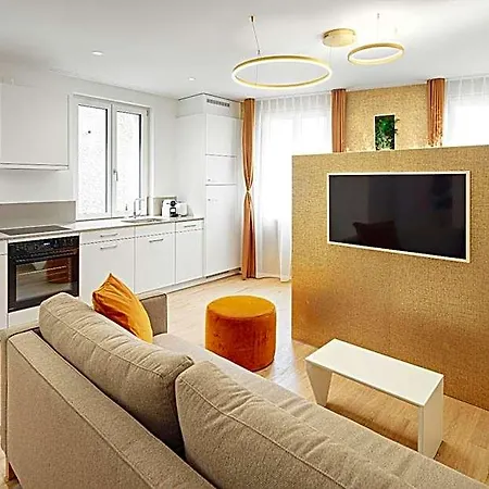 Visimo Muehlensteg St Gallen - Elegant Quiet アパートホテル 4*