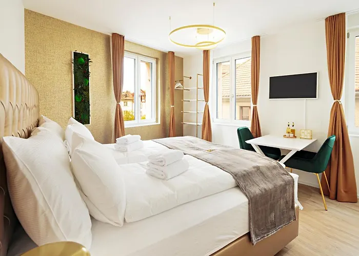 Visimo Muehlensteg St Gallen - Elegant Quiet Appart hôtel Saint-Gall