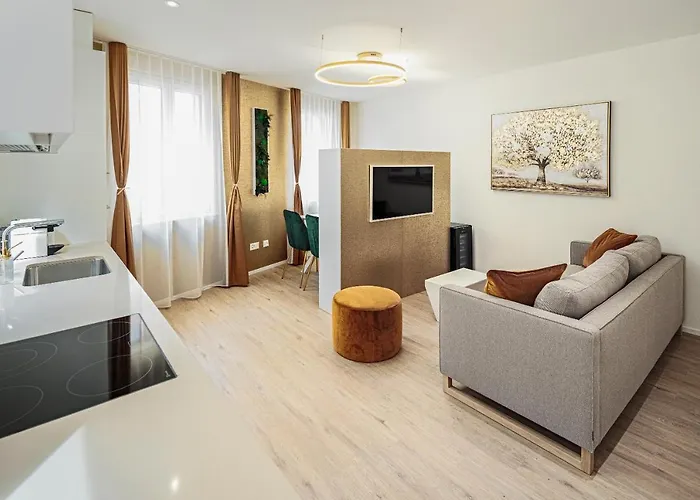 Visimo Muehlensteg St Gallen - Elegant Quiet Aparthotel